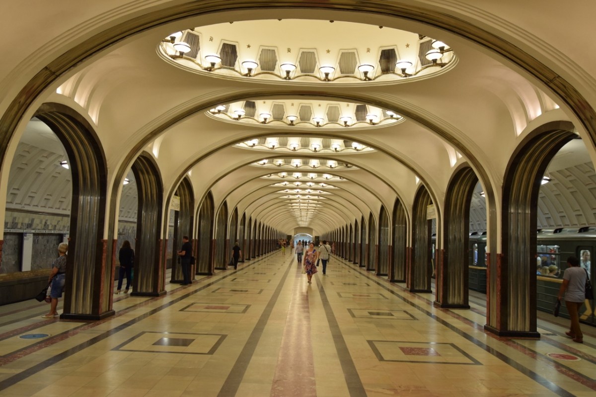 Die Moskauer Metro ist eine Reise&nbsp;wert