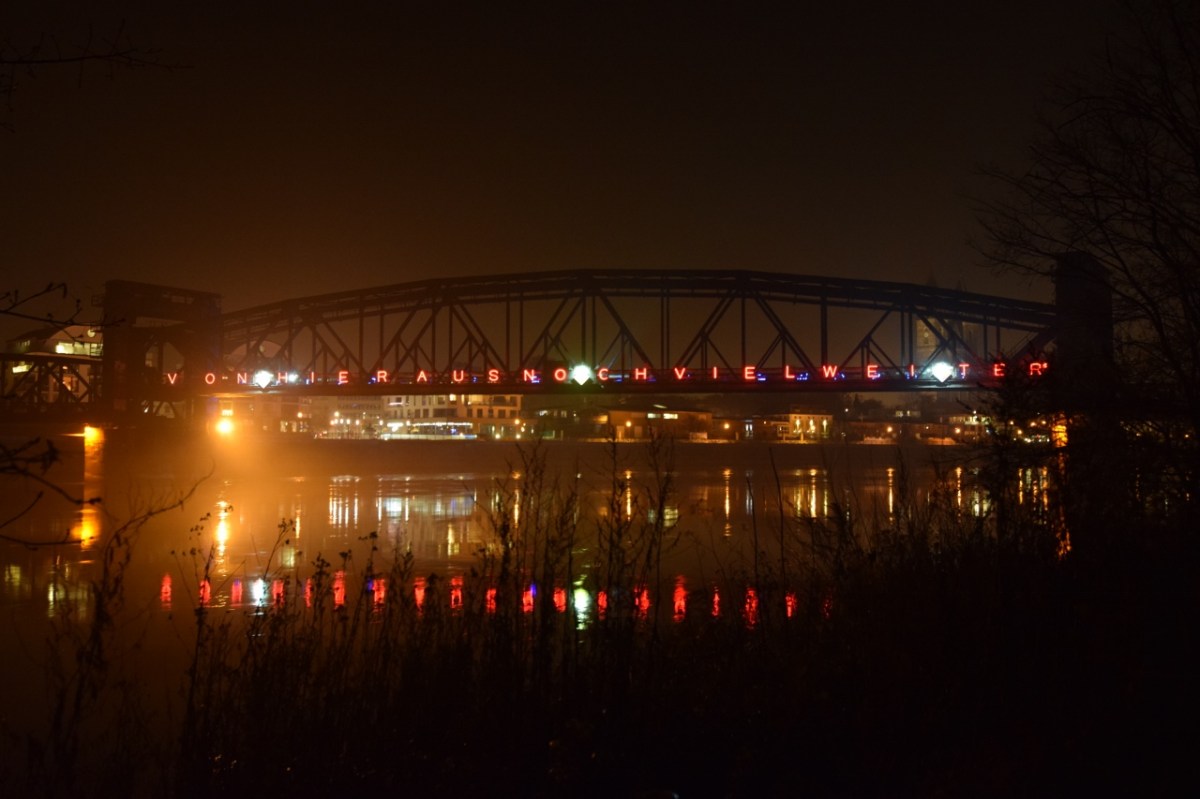 Kunst an Brücke – Schildersonntag&nbsp;#35