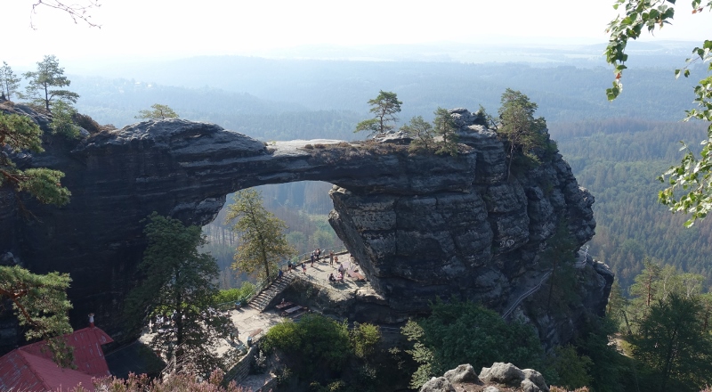 Wandern im Elbsandsteingebirge –&nbsp;Prebischtor