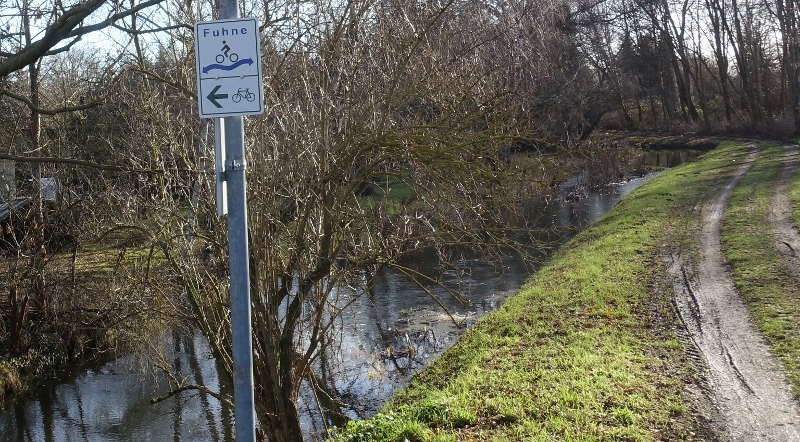 Fuhneradweg und Bifurkation