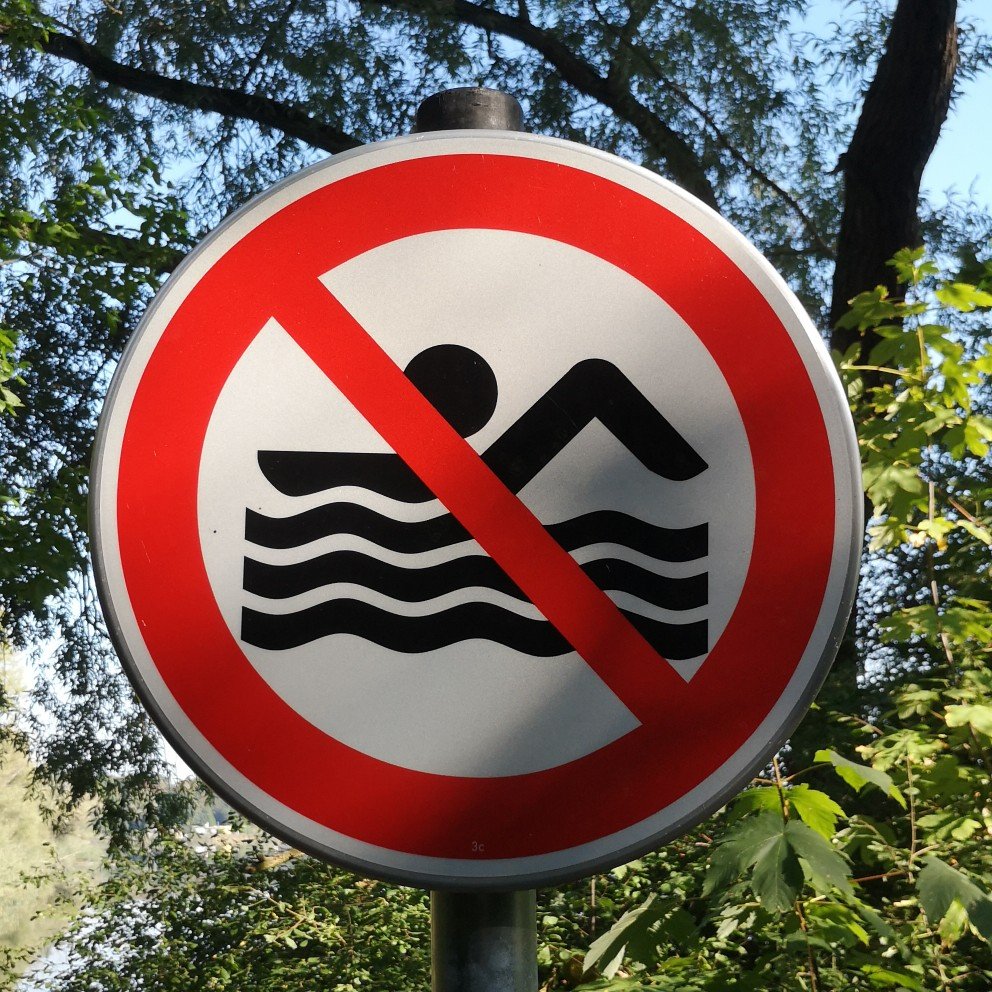 Schildersonntag #1 – Baden&nbsp;verboten