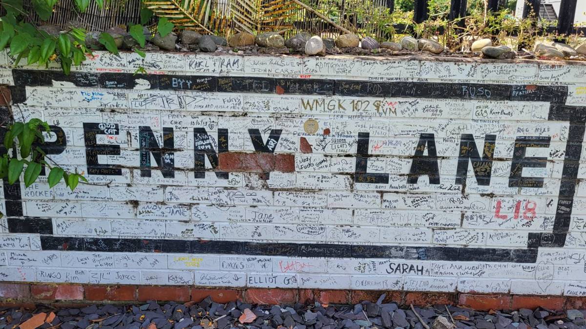 Penny Lane, is in my ears and in my&nbsp;eyes