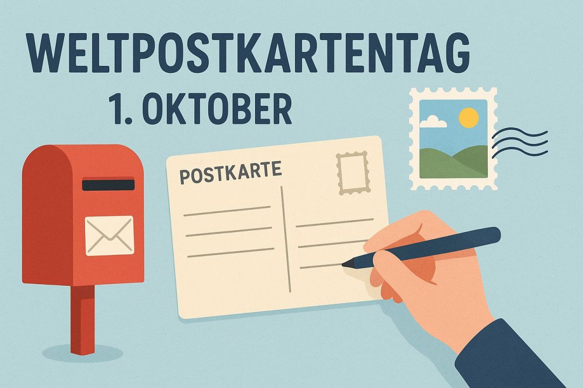 Am 1. Oktober ist Welt-Postkartentag.